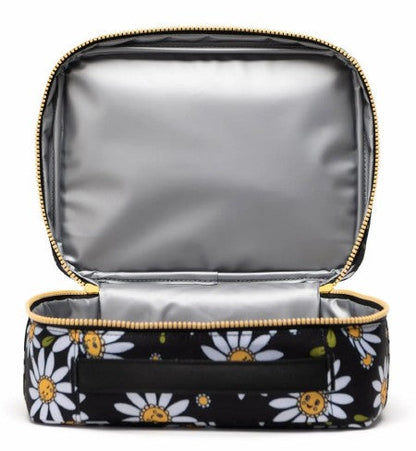 Herschel Pop Quiz Lunch Box Little Herschel Daisy Days, side angle