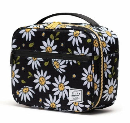 Herschel Pop Quiz Lunch Box Little Herschel Daisy Days, interior/detail view