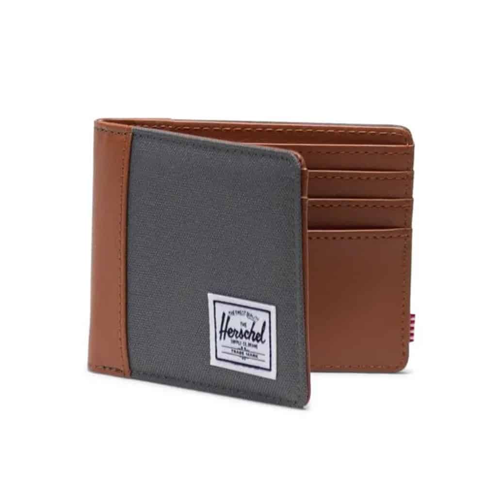 Herschel Hank II Wallet in Gargoyle - open view