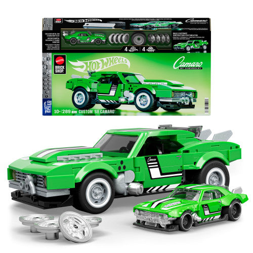 Mattel Brick Shop - Hot Wheels Custom '68 Camaro | 10Y+