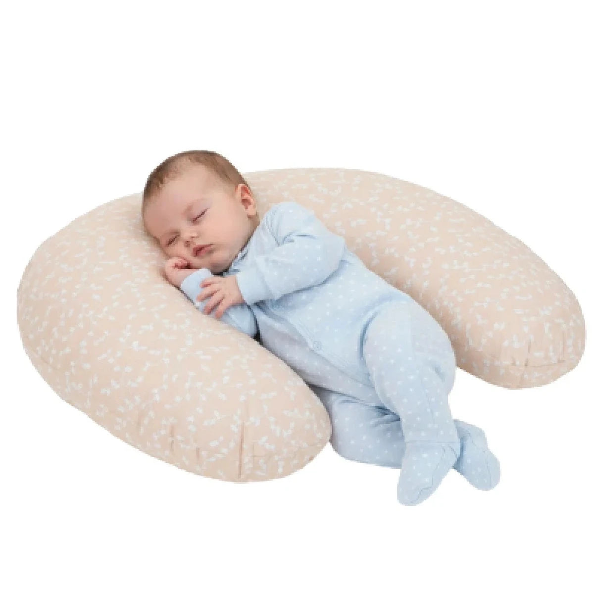 BabyJem Nursing & Baby Positioner Pillow Floral Salmon