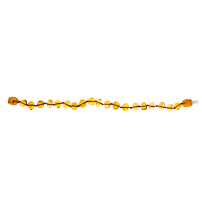 BabyJem Amber Teething Wristband Light Honey