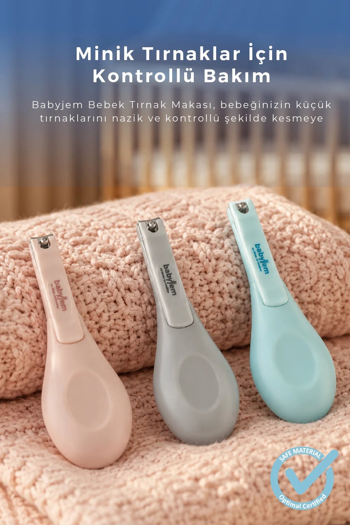 BabyJem Baby Nail Clippers Pink