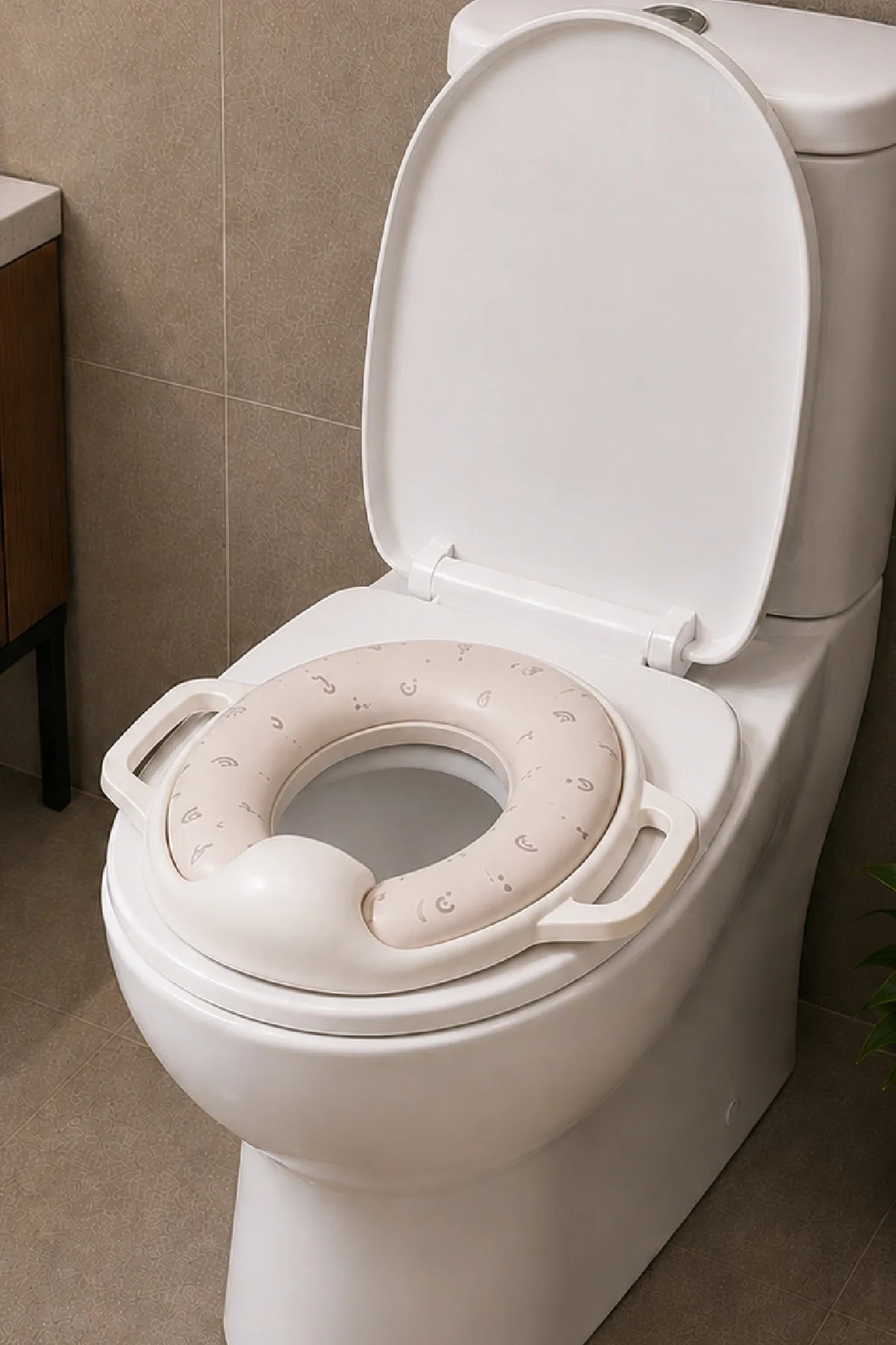 BabyJem Toilet Trainer Mega Beige