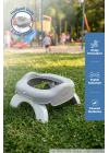 BabyJem Portable Potty Soft Grey