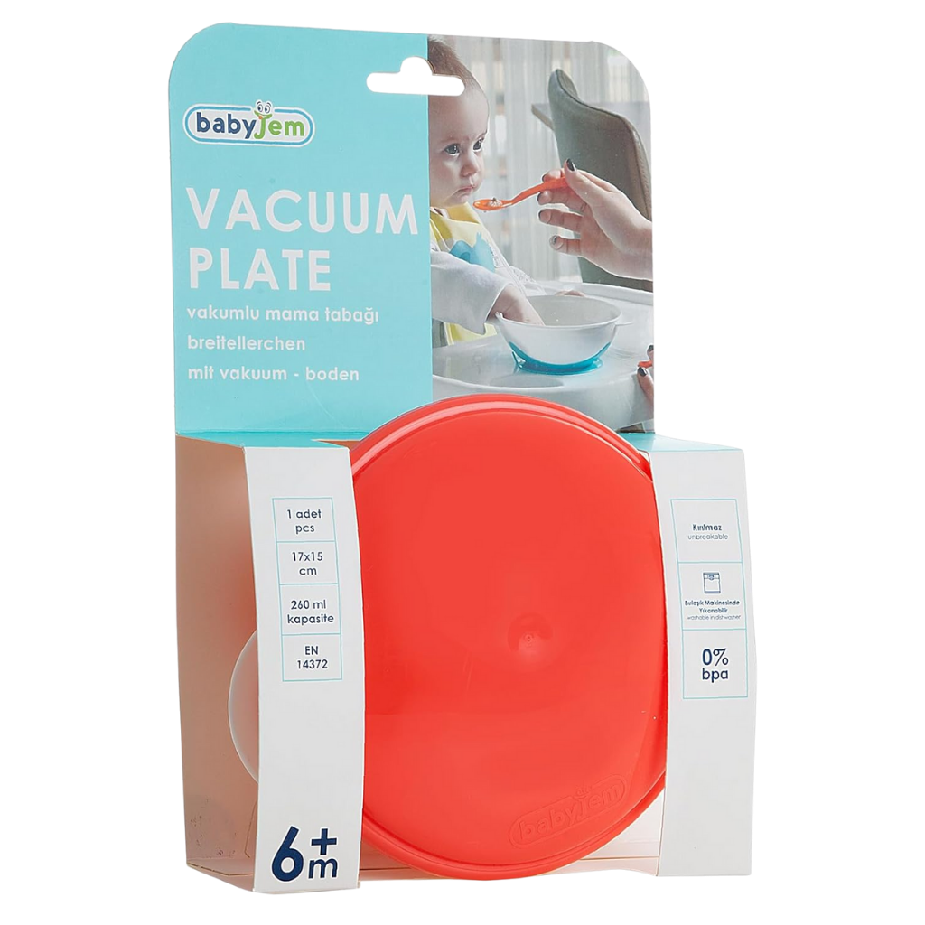 BabyJem Vacuum Suction Plate Pink