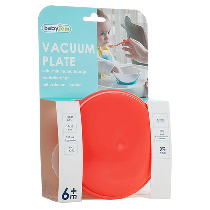 BabyJem Vacuum Suction Plate Pink