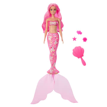 باربي - دمية Color Reveal Mermaid Series مع 6 مفاجآت | 3 سنوات فأكثر باربي - دمية Color Reveal Mermaid Series مع 6 مفاجآت | 3 سنوات فأكثر