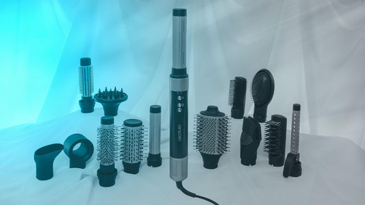 Cecotec CeramicCare AirGlam Black 14in1 styler