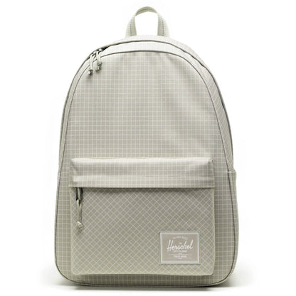 Herschel Classic XL Backpack in Grid - London Fog, front view