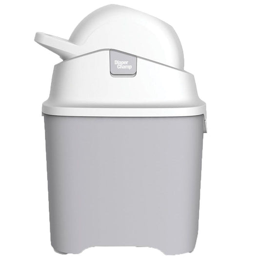 DiaperChamp - Odourless Diaper Pail ONE | Silver | 40 Diapers