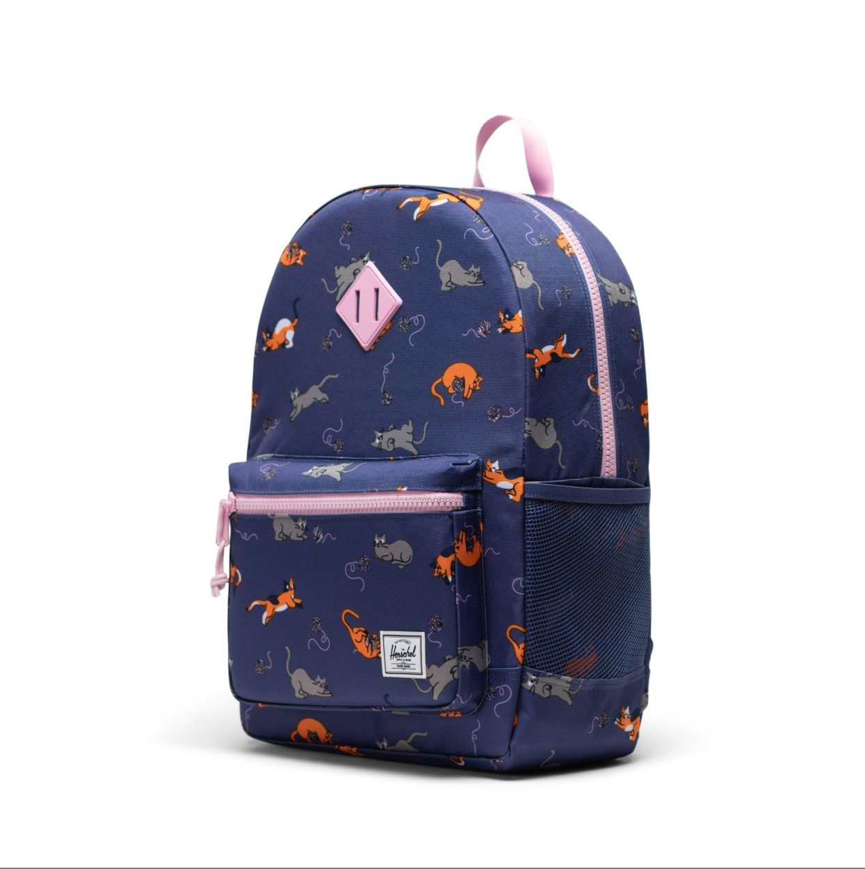 Herschel Heritage Youth Backpack Playing Cats 26L - interior view