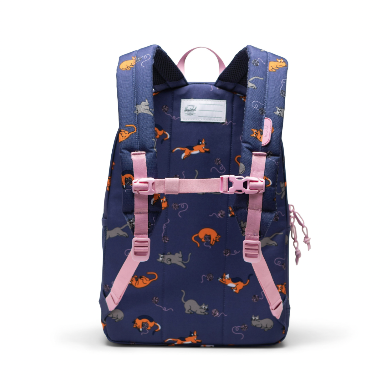 Herschel Heritage Youth Backpack Playing Cats 26L - detail view