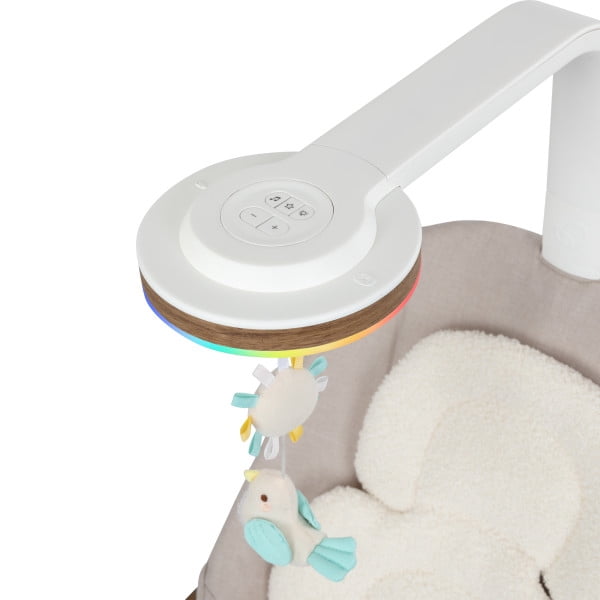 Evenflo - Lyra 2-in-1 Infant to Toddler Rocker with SensorySoothe | Coastal Coffee