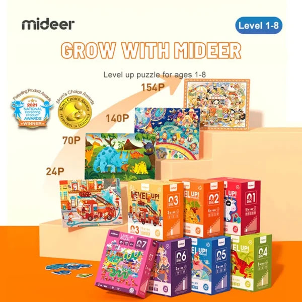 Mideer - Level Up Puzzle 7 World Travel Mideer - Level Up Puzzle 7 World Travel