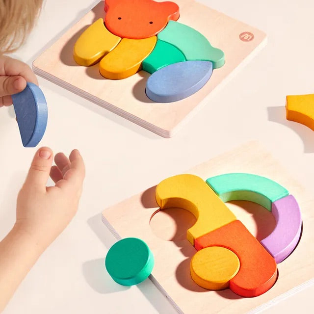 Mideer - Wooden Building Blocks - Rabbit Mideer - Wooden Building Blocks - Rabbit