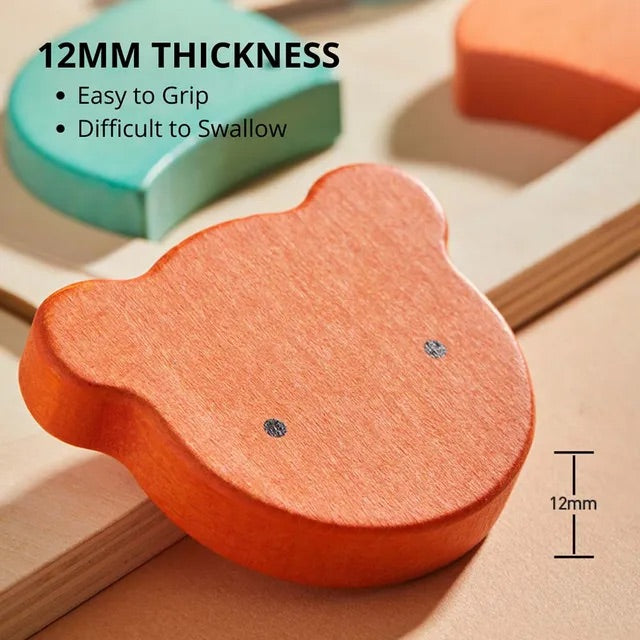 Mideer - Wooden Building Blocks - Rabbit Mideer - Wooden Building Blocks - Rabbit