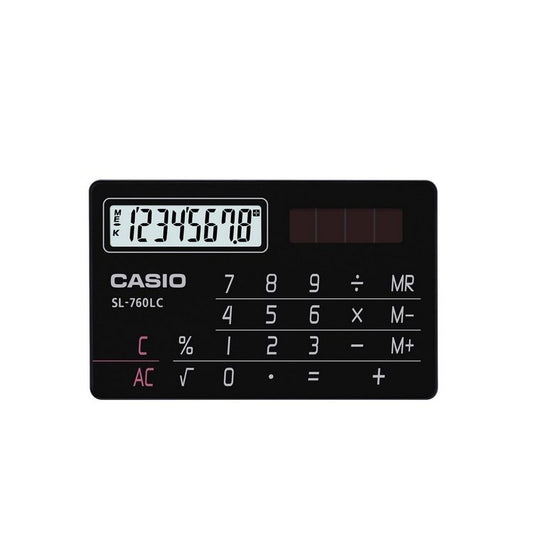 Casio SL-760LC card pocket calculator — BambiniJO Jordan