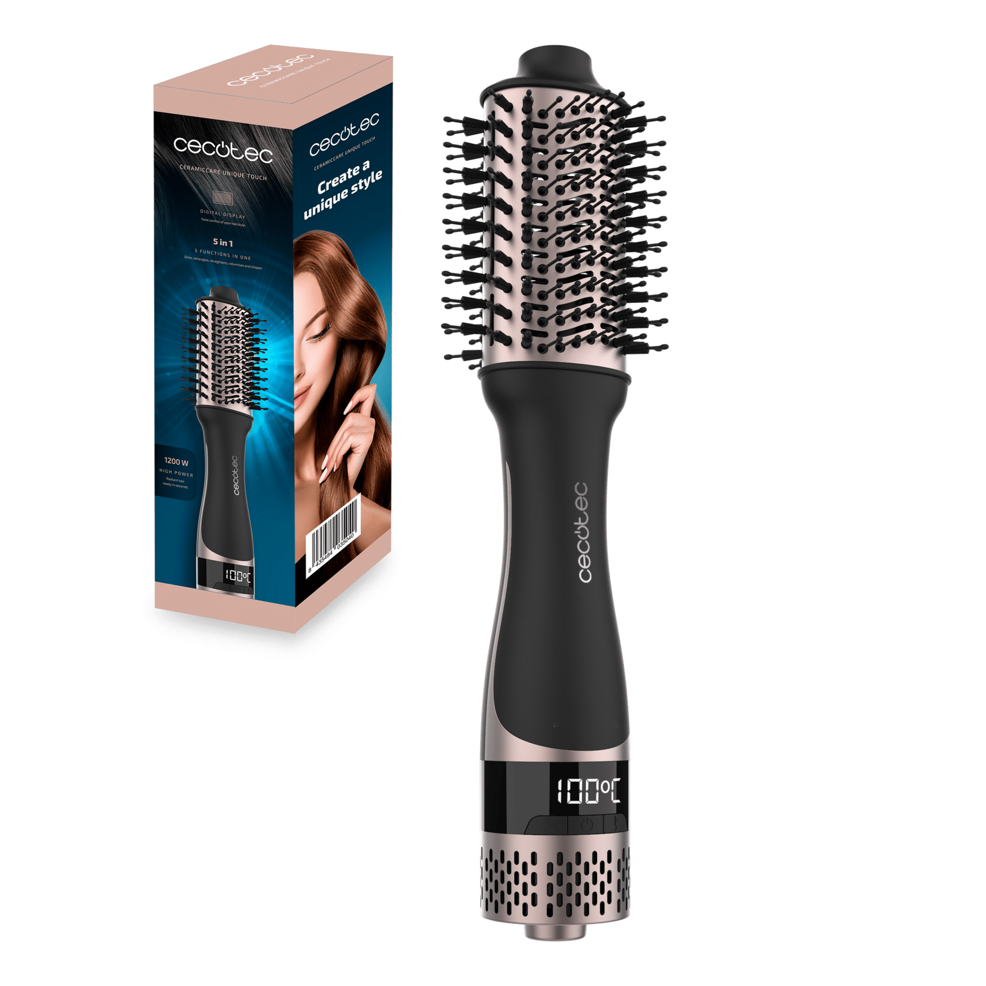 Cecotec CeramicCare Unique Touch hot air brush
