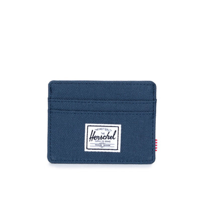Herschel Charlie Wallet in Navy - front view
