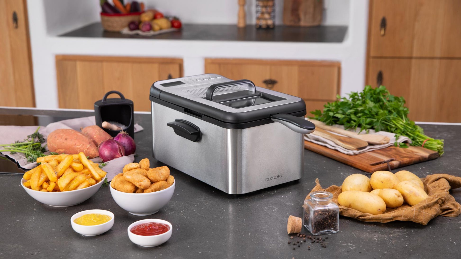 Cecotec CleanFry Luxury 3000 oil fryer