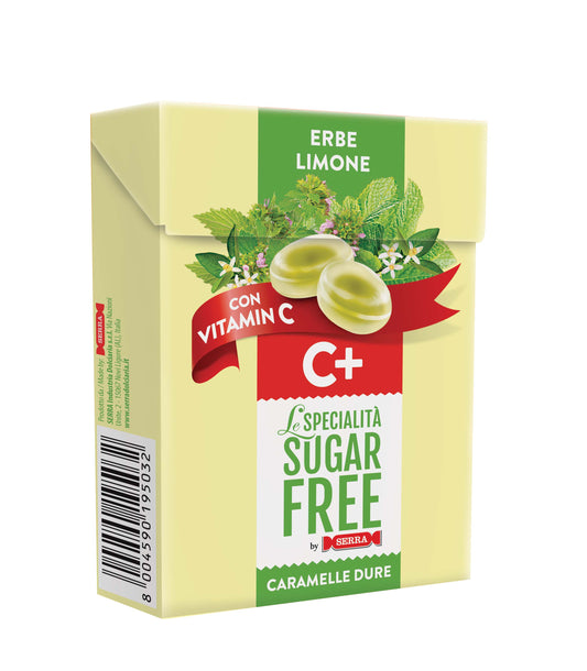Serra Herbs & Lemon C+ Candies