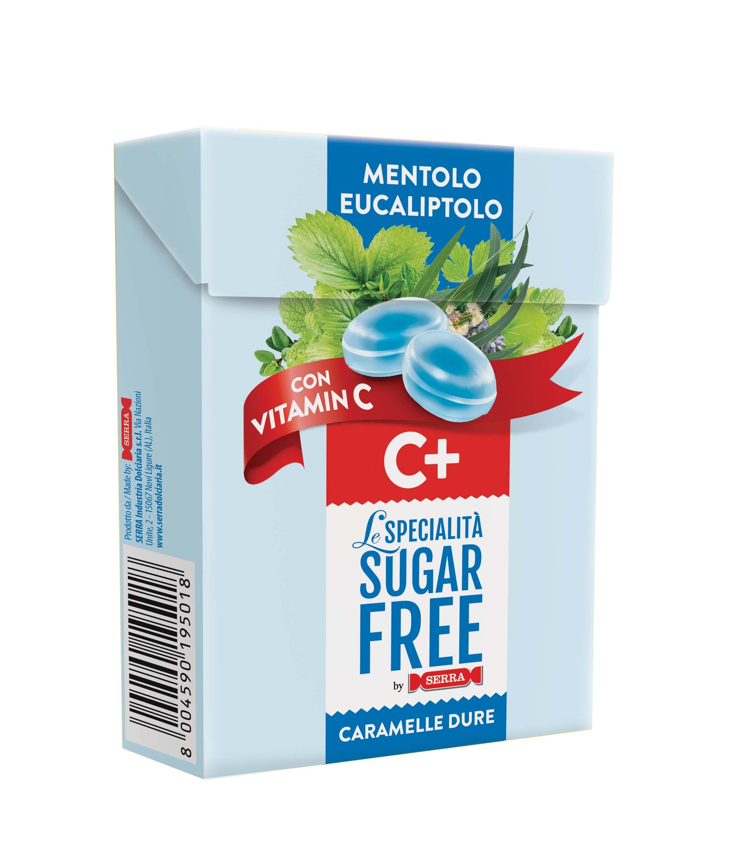 Serra Menthol Eucalyptus C+ Candies 50g