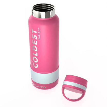 The Coldest Water - Loop Lid Bottle - 621ml - 21 OZ - Flamingo Pink