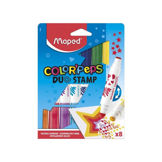 Maped - Felt pen Color’Peps Duo Stamp