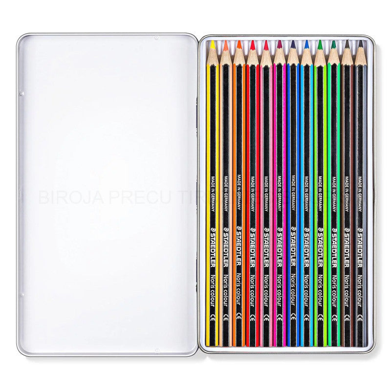 Staedtler - 12 Colored Pencils | Metal Box Staedtler - 12 Colored Pencils | Metal Box