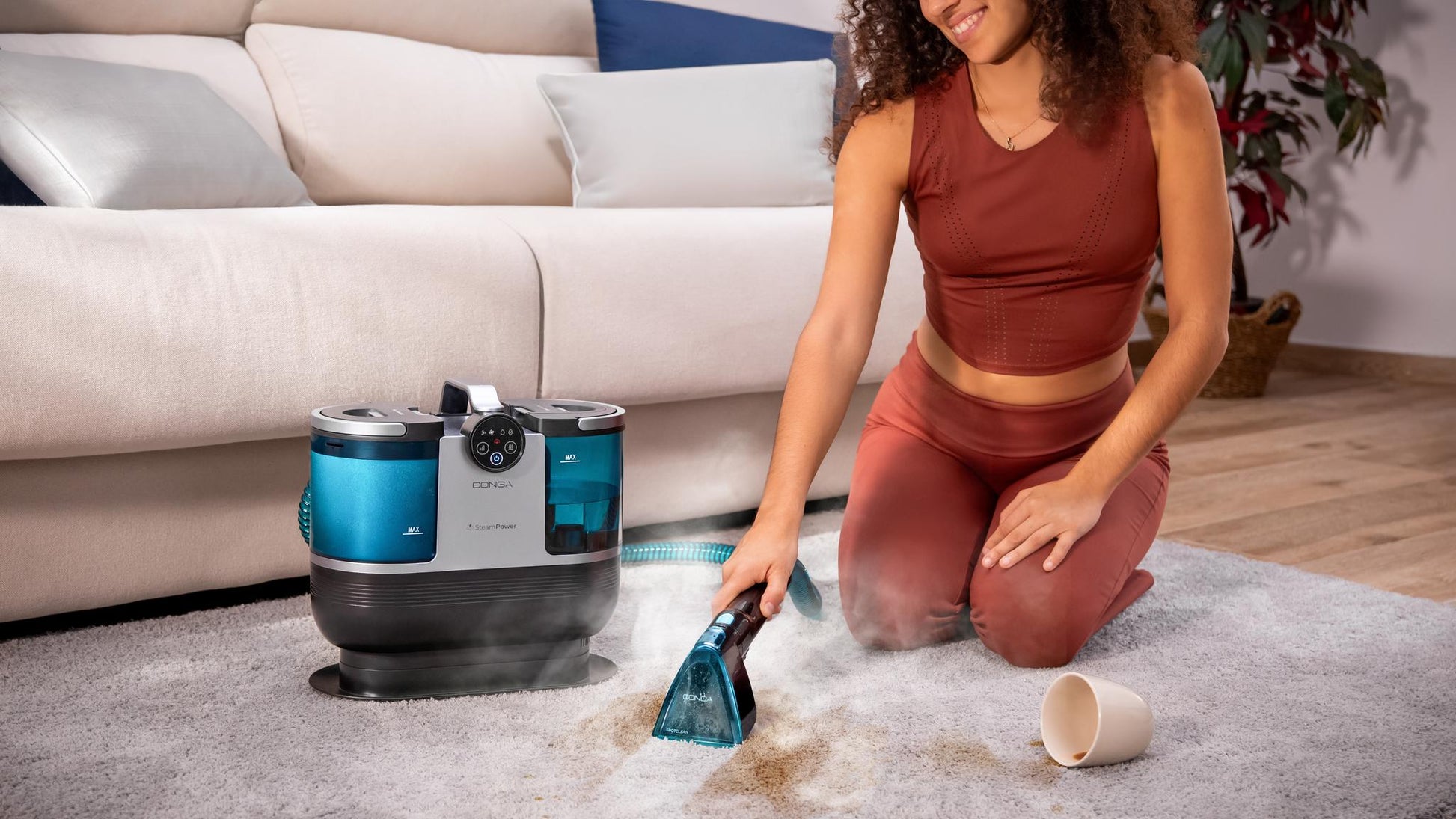 Cecotec Conga 7000 Carpet&Spot Clean Steam XXL