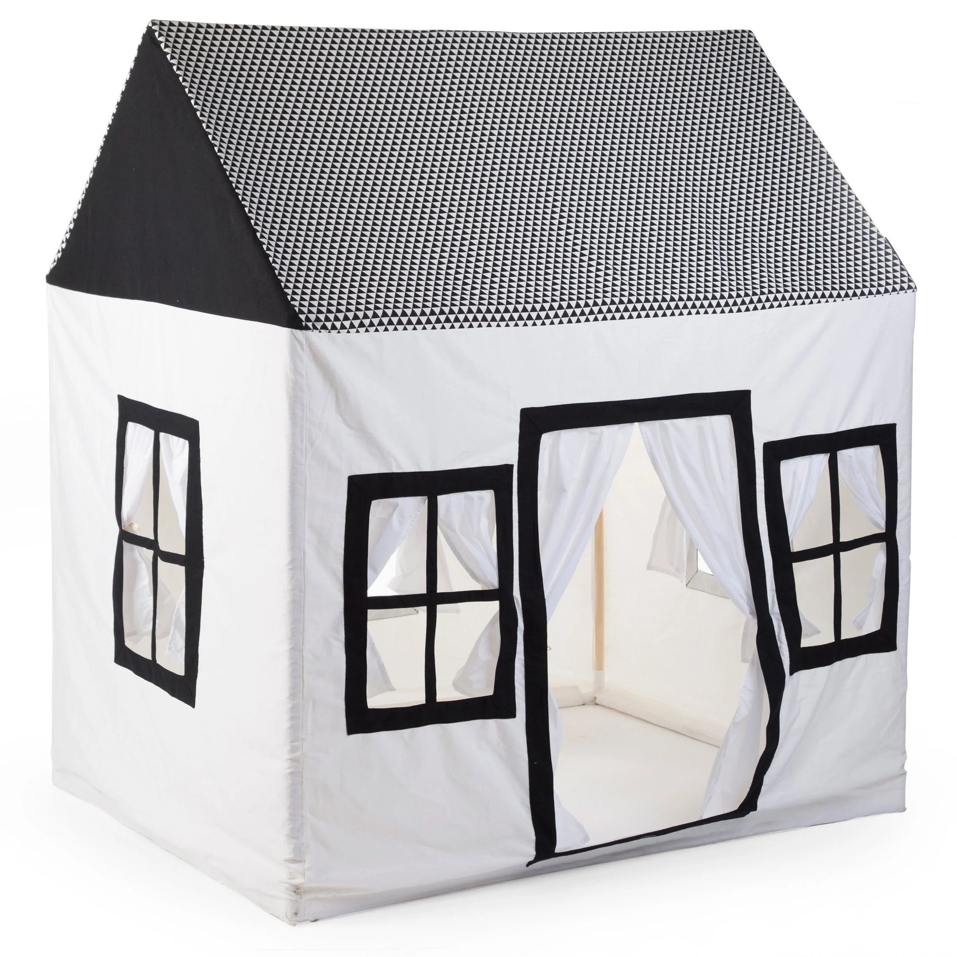 Childhome - Cotton Big House - Black & White Childhome - Cotton Big House - Black & White