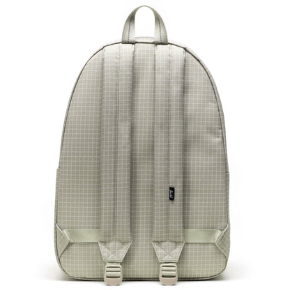Herschel Classic XL Backpack in Grid - London Fog, detail view