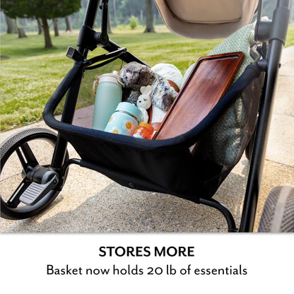 Evenflo - Pivot NXT Travel System with LiteMax NXT Infant Car Seat | Ebony Black