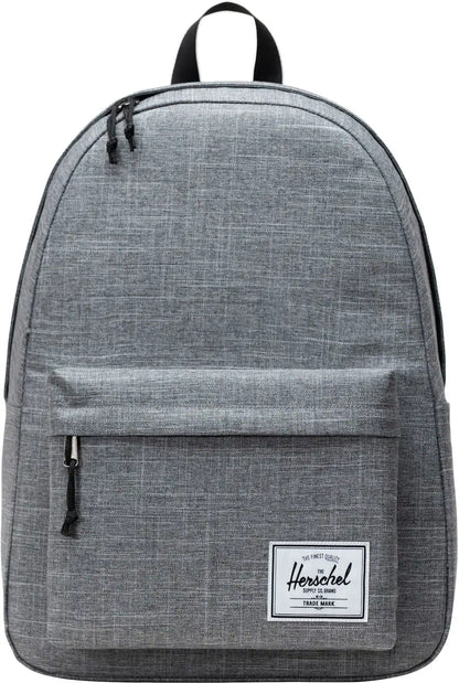 Herschel Classic XL Backpack in Raven Crosshatch, 26L, secondary product shot