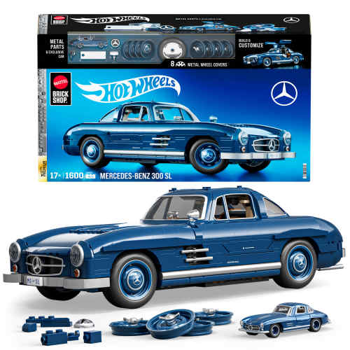 Mattel Brick Shop - Hot Wheels Mercedes-Benz 300 SL | 17Y+