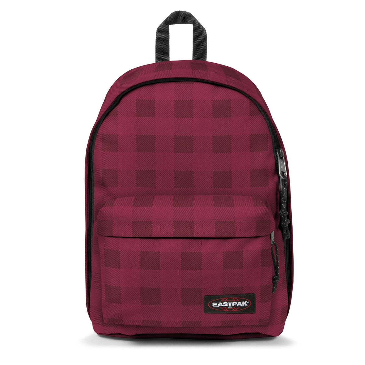 Eastpak Out of Office Backpack 27L Checker Burgundy