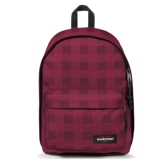 Eastpak Out of Office Backpack 27L Checker Burgundy — BambiniJO Jordan