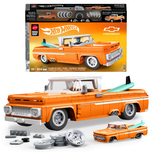 Mattel Brick Shop - Hot Wheels Custom '62 Chevy Pickup | 10Y+
