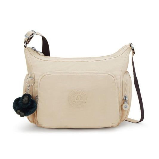 Kipling GABB S Crossbody Bag Back to Beige - front view