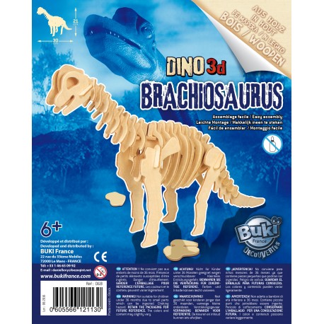 Buki 3D Dinosaur Figures