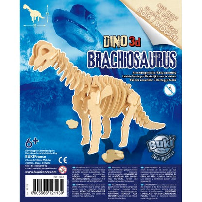 Buki 3D Dinosaur Figures
