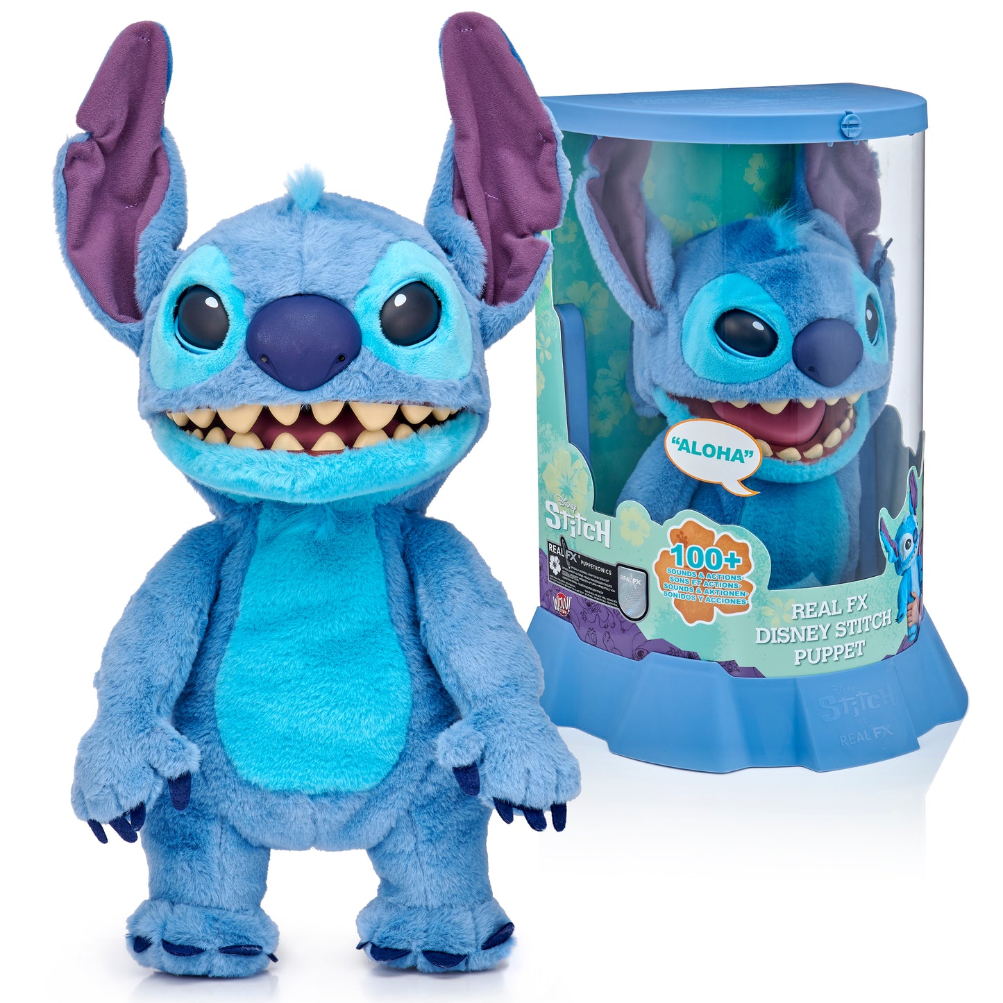 Disney Stitch Puppetronic by RealFX - lifestyle