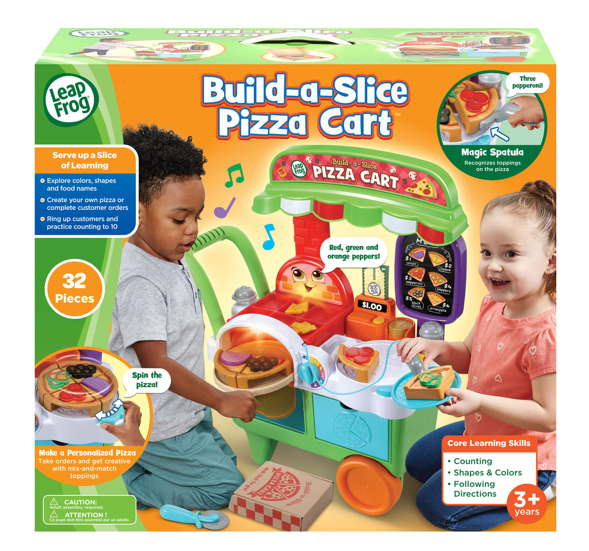 LeapFrog Build-a-Slice Pizza Cart