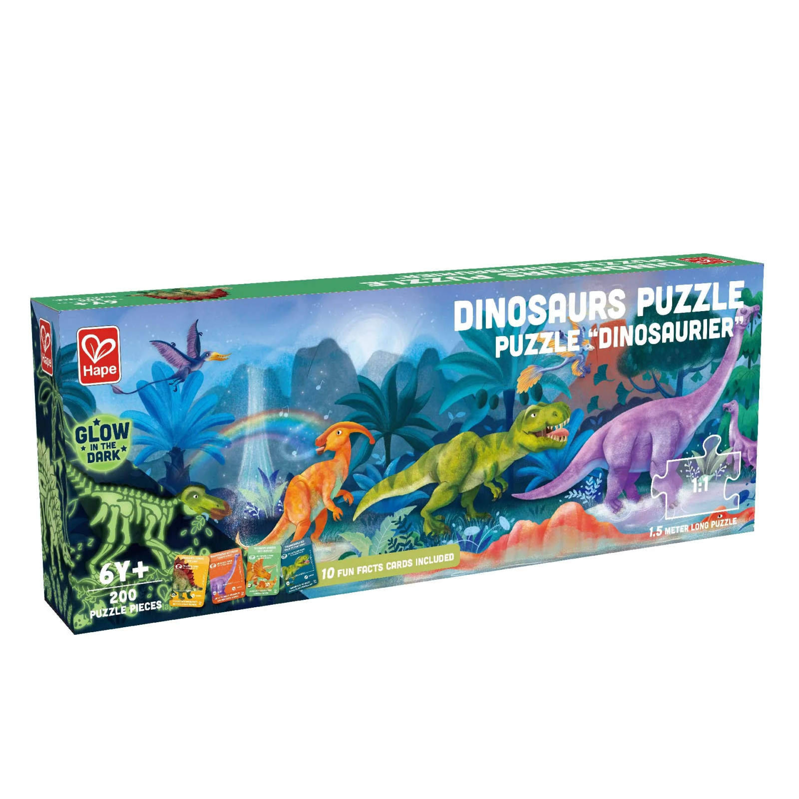 Hape - Dinosaurs Puzzle | 6y+ Hape - Dinosaurs Puzzle | 6y+
