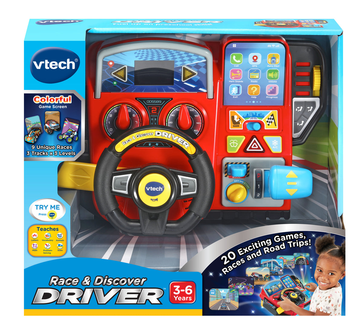 Vtech Race & Discover Driver