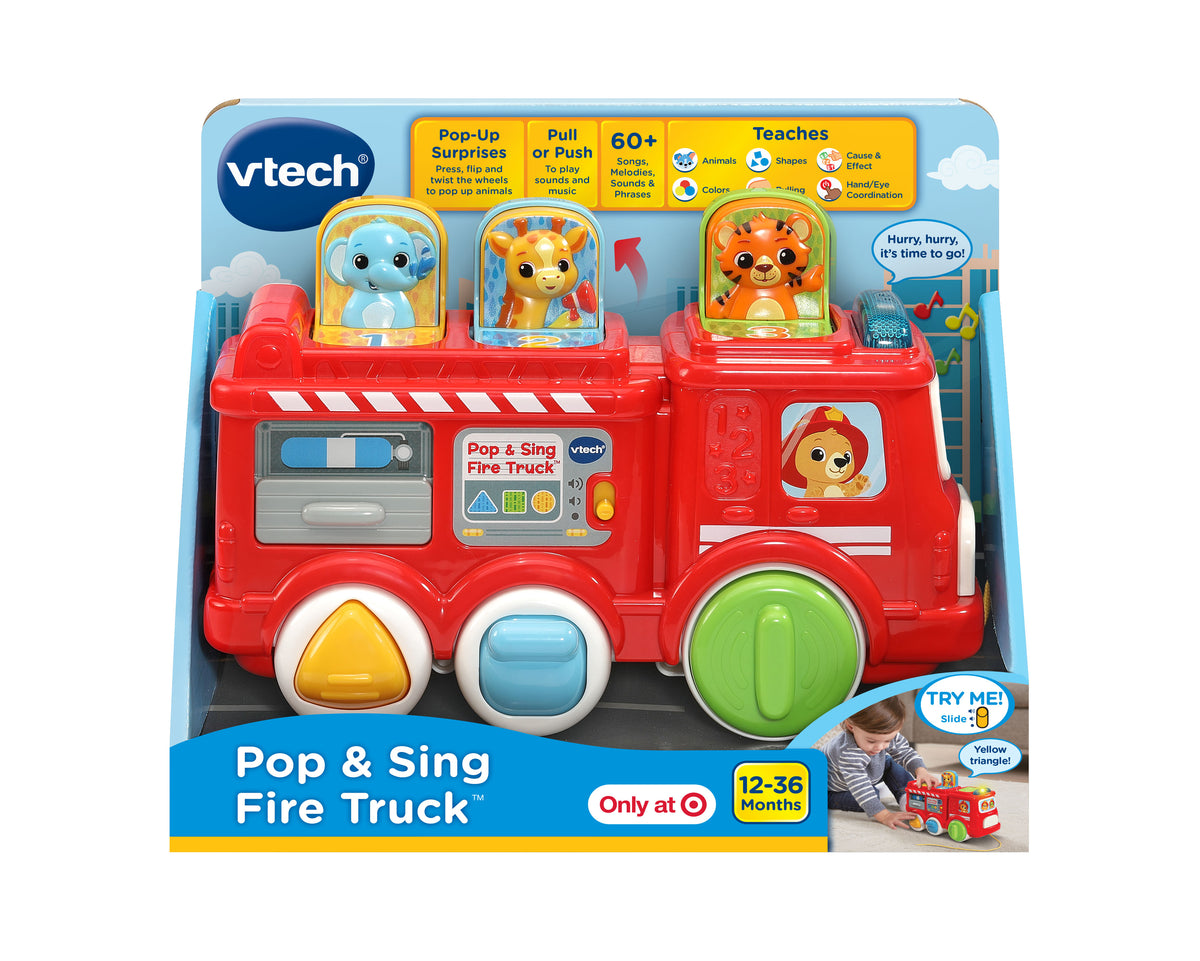 Vtech Pop & Sing Fire Truck