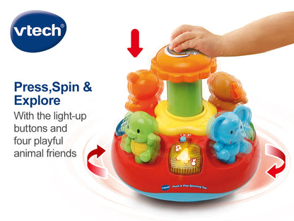 VTech Push & Play Spinning Top