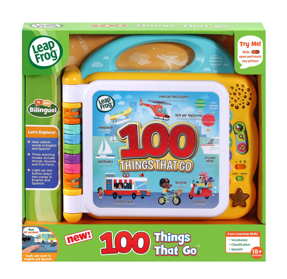 LeapFrog 100 Things That Go (English/French)