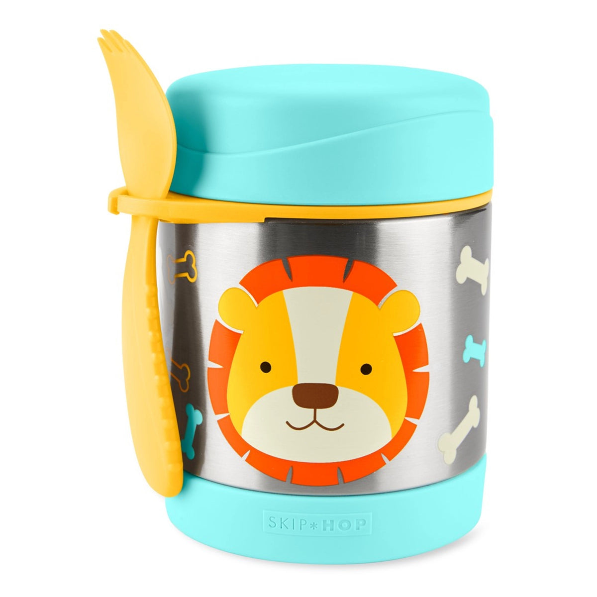 Skip Hop - Zoo Insulated Food Jar - Lion Skip Hop - Zoo Insulated Food Jar - Lion